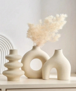 Vase fleurs séchées​