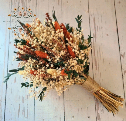 Bouquet fleurs séchées