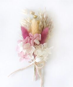 Mini bouquet fleurs séchées mariage